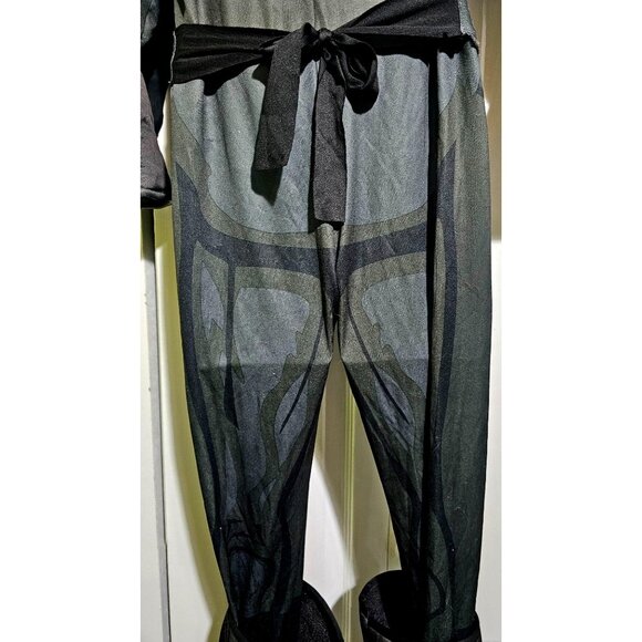 Batman Kids Muscle Costume Boys 8-10 DC Comics Mask Cape Gauntlets Halloween Boy - Picture 11 of 12